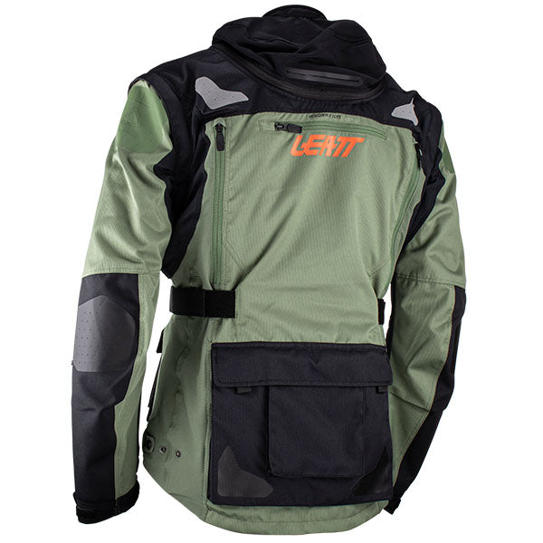 Detailed product image of Leatt, Moto 5.5 Enduro Jacket in Black, Colors: Black, Blue, Cactus, Sizes: 2-5, SKU: 5023030103