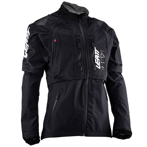 Image showing Leatt, Moto 4.5 HydraDri Jacket in Black, Colors: Black, Cactus, Forge Grey, Sizes: 2-5, SKU: 5023030250