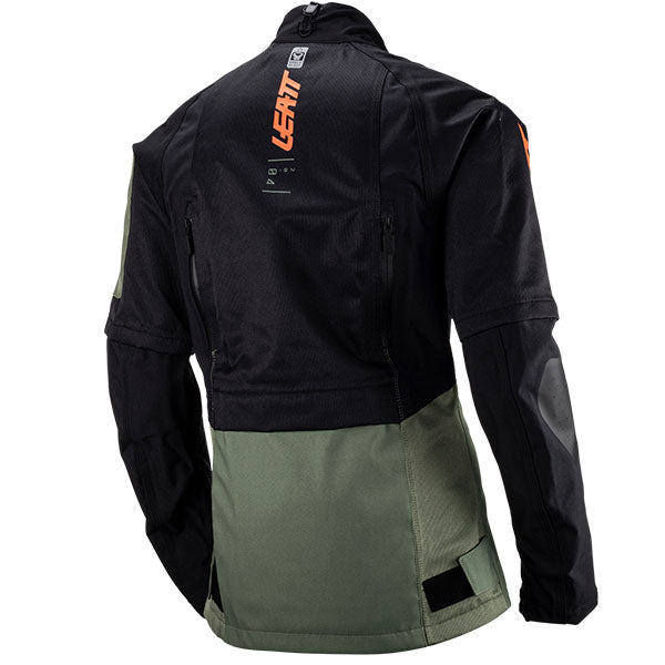 Studio product image of Leatt, Moto 4.5 HydraDri Jacket in Black, Colors: Black, Cactus, Forge Grey, Sizes: 2-5, SKU: 5023030250