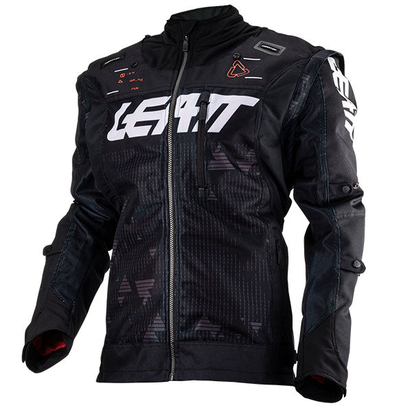 Studio product image of Leatt, Moto 4.5 X-Flow Jacket in Black, Sizes: 2-5, SKU: 5023030353