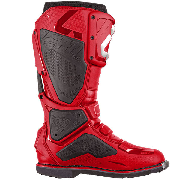 Product photo showing Leatt, 6.5 Boots in Red, Colors: Black, Red, White, Sizes: 7-13, SKU: 3025400122