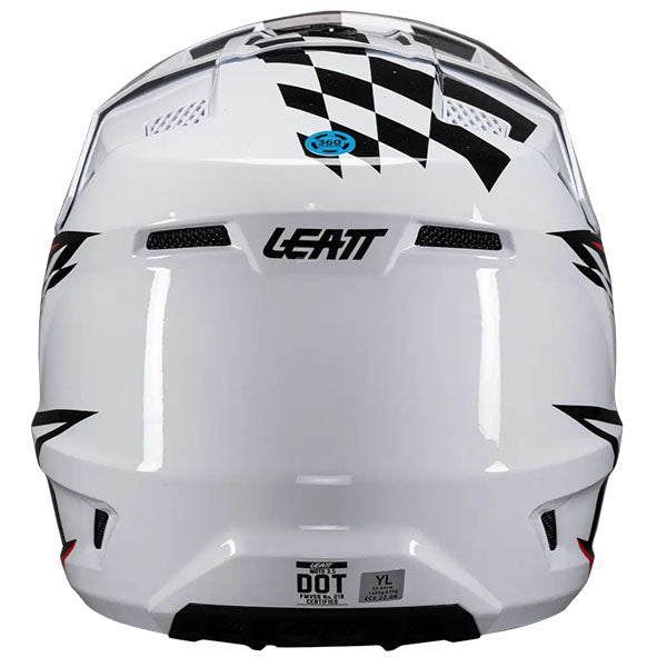Product image of Leatt, Moto 3.5 V25 Helmet Kit (Youth), Colors: Black, Cheetah, Royal, White, Sizes: Y-LG, Y-MD