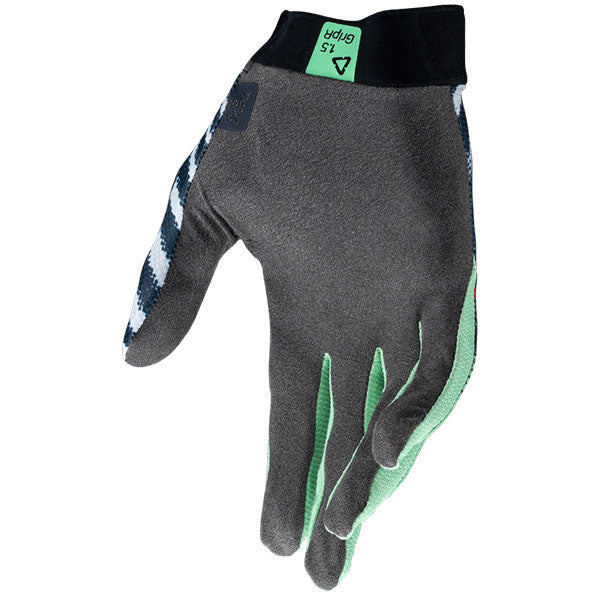 Detailed product image of Leatt, Moto 1.5 GripR Glove in Glamis, Colors: Argon, Carnival, Cheetah, Glamis, Matcha, Sizes: 2-2, SKU: 6025350464
