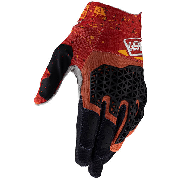 Product photo showing Leatt, Moto 4.5 Lite Glove in Ice, Colors: Burn, Ice, Sizes: 2-2, SKU: 6025350221
