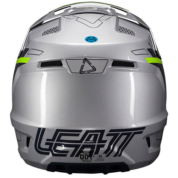 Studio product image of Leatt, Moto 3.5 V25 Helmet Kit in LG, Colors: 2XL, LG, MD, SM, XL, XS, Sizes: Blue, Matcha, Red, Royal, Stealth, Steel, White, SKU: 1025100464