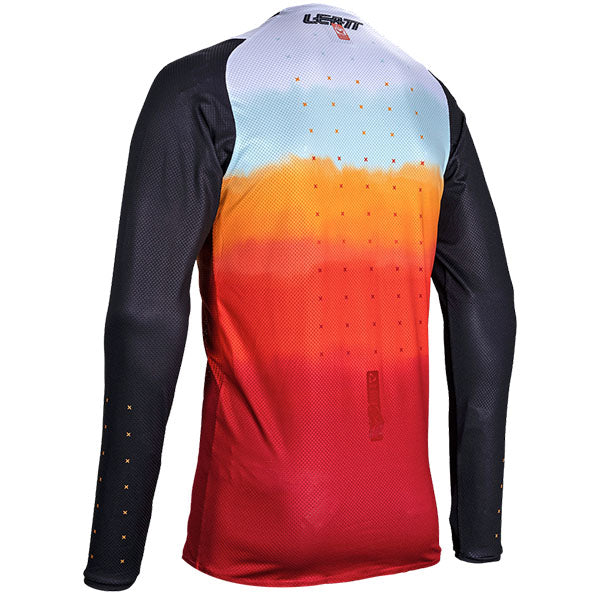 Image showing Leatt, Moto 4.5 Lite Jersey in SunBurn, Colors: Argon, Glamis, Matcha, Pitboard Royal, Ruby, Stealth, SunBurn, Sizes: 2-3, SKU: 5025300463