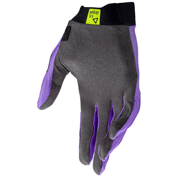 Product photo showing Leatt, Moto 1.5 GripR Glove in Matcha, Colors: Argon, Carnival, Cheetah, Glamis, Matcha, Sizes: 2-2, SKU: 6025350464