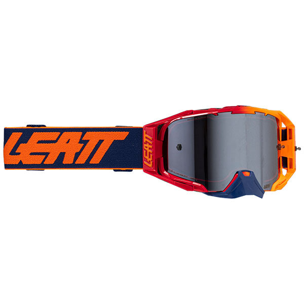 Image showing Leatt, Velocity 6.5 Cryztal Iriz Goggle, Colors: Flame Platinum, Pink Fuchsia, Royal Fuchsia, White Prisma
