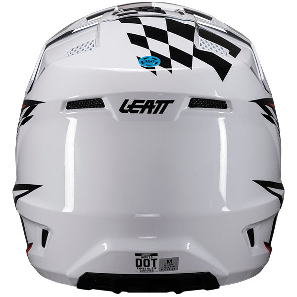 Image showing Leatt, Moto 3.5 V25 Helmet Kit in 2XL, Colors: 2XL, LG, MD, SM, XL, XS, Sizes: Blue, Matcha, Red, Royal, Stealth, Steel, White, SKU: 1025100464