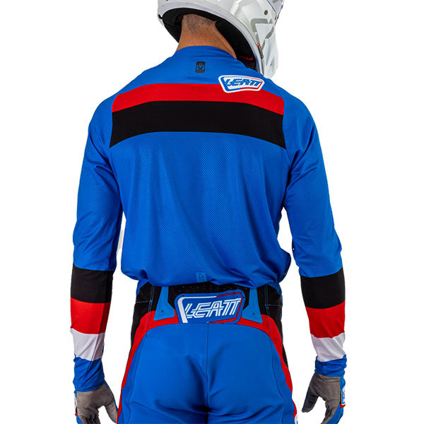 Detailed product image of Leatt, Moto 4.5 Lite Jersey in Argon, Colors: Argon, Glamis, Matcha, Pitboard Royal, Ruby, Stealth, SunBurn, Sizes: 2-3, SKU: 5025300463