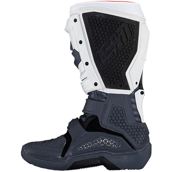Product photo showing Leatt, 5.5 FlexLock Enduro Boots in White, Sizes: 7-13, SKU: 3025400206