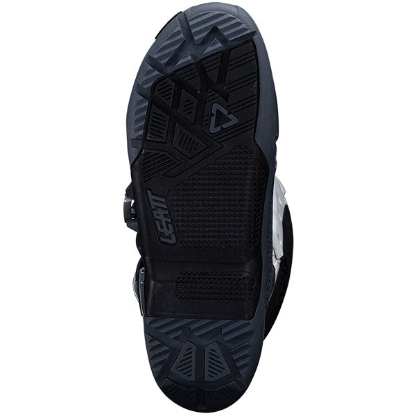 Product photo showing Leatt, 5.5 FlexLock Enduro Boots in White, Sizes: 7-13, SKU: 3025400206