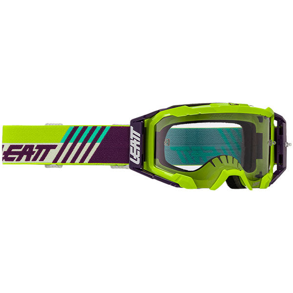 Image showing Leatt, Velocity 5.5 Cryztal Goggle in Ruby Rose, Colors: Lime Purple, Orange Purple, Ruby Rose, SKU: 8025200560