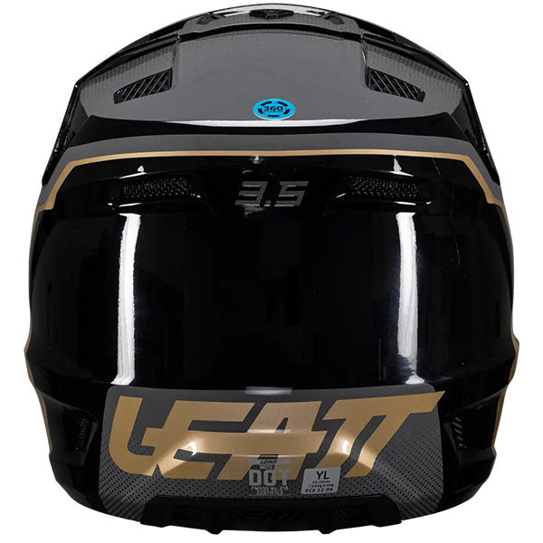 Image showing Leatt, Moto 3.5 V25 Helmet Kit (Youth), Colors: Black, Cheetah, Royal, White, Sizes: Y-LG, Y-MD