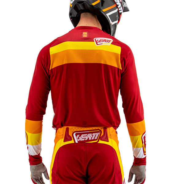 Product photo showing Leatt, Moto 4.5 Lite Jersey in Argon, Colors: Argon, Glamis, Matcha, Pitboard Royal, Ruby, Stealth, SunBurn, Sizes: 2-3, SKU: 5025300463