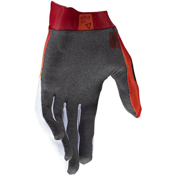 Studio product image of Leatt, Moto 1.5 GripR Glove in Carnival, Colors: Argon, Carnival, Cheetah, Glamis, Matcha, Sizes: 2-2, SKU: 6025350464