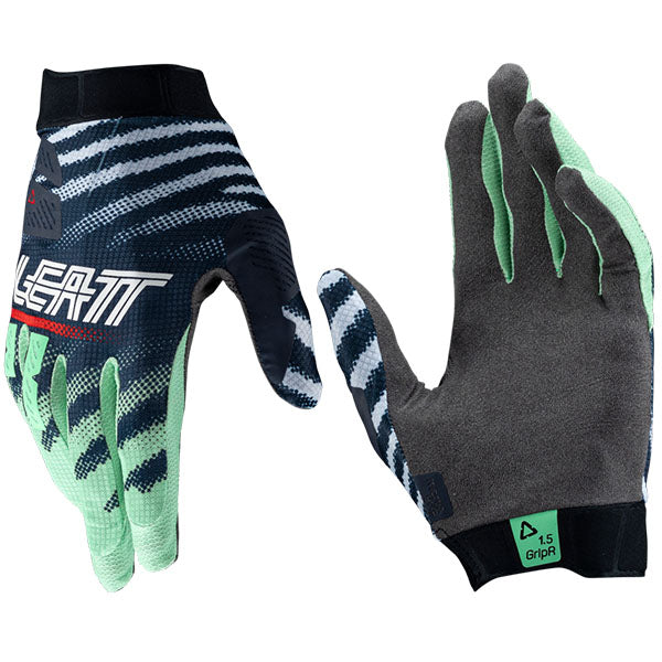 Image showing Leatt, Moto 1.5 GripR Glove in Glamis, Colors: Argon, Carnival, Cheetah, Glamis, Matcha, Sizes: 2-2, SKU: 6025350464