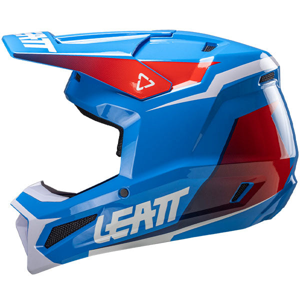 Image showing Leatt, Moto 2.5 V25 Helmet in Royal, Colors: Argon, Black, Red, Royal, White, Sizes: 2-2, SKU: 1025100701