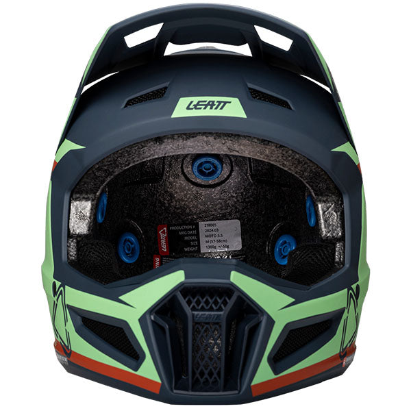 Detailed product image of Leatt, Moto 3.5 V25 Helmet Kit in XS, Colors: 2XL, LG, MD, SM, XL, XS, Sizes: Blue, Matcha, Red, Royal, Stealth, Steel, White, SKU: 1025100464