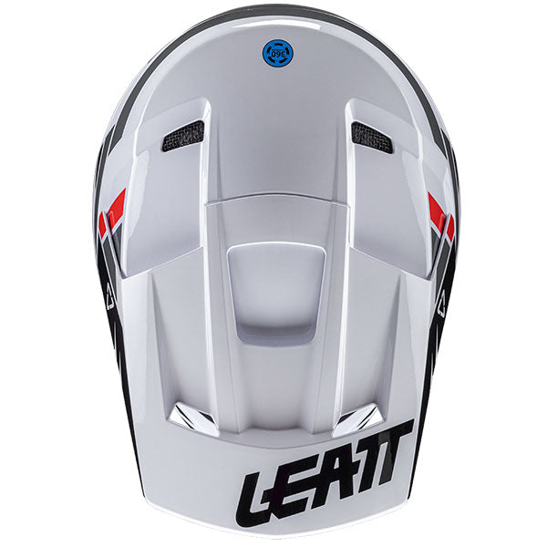 Studio product image of Leatt, Moto 2.5 V25 Helmet in Black, Colors: Argon, Black, Red, Royal, White, Sizes: 2-2, SKU: 1025100701