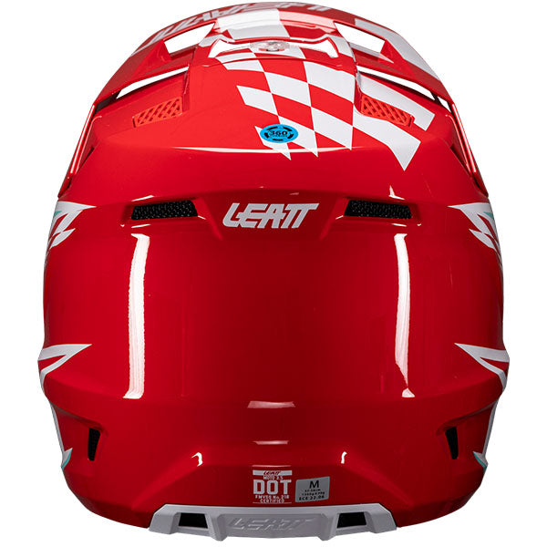 Image showing Leatt, Moto 3.5 V25 Helmet Kit in SM, Colors: 2XL, LG, MD, SM, XL, XS, Sizes: Blue, Matcha, Red, Royal, Stealth, Steel, White, SKU: 1025100464