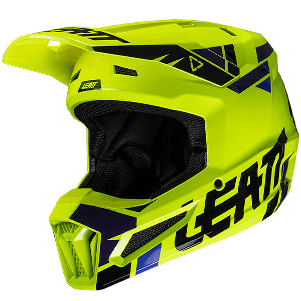 Image showing Leatt, Moto 2.5 V25 Helmet in Black, Colors: Argon, Black, Red, Royal, White, Sizes: 2-2, SKU: 1025100701