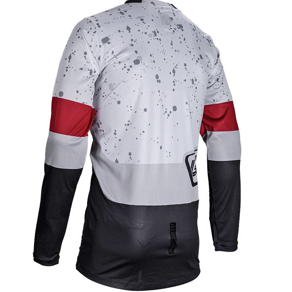 Product photo showing Leatt, Moto 4.5 Enduro Jersey in Ice, Colors: Burn, Ice, Sizes: 2-3, SKU: 5025300104