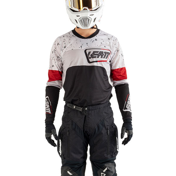 Studio product image of Leatt, Moto 4.5 Enduro Jersey in Ice, Colors: Burn, Ice, Sizes: 2-3, SKU: 5025300104