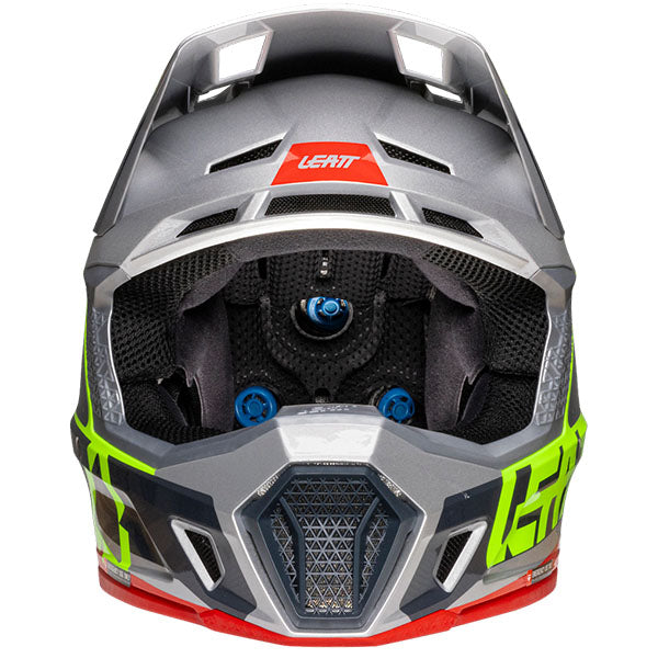 Image showing Leatt, Moto 7.5 V25 Helmet Kit in White, Colors: Orange, Red, Ruby, Steel, White, Sizes: 2-2, SKU: 1025100365