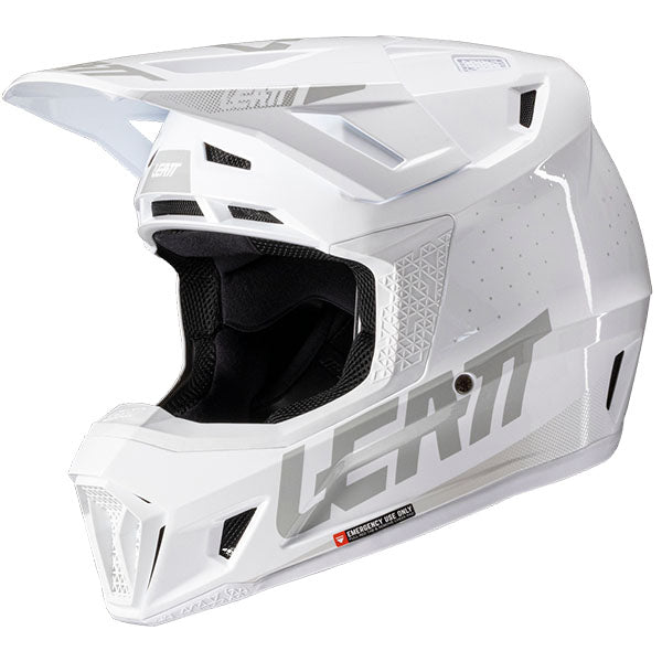 Image showing Leatt, Moto 7.5 V25 Helmet Kit in Steel, Colors: Orange, Red, Ruby, Steel, White, Sizes: 2-2, SKU: 1025100365