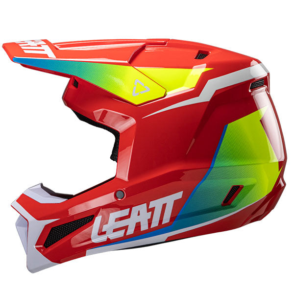 Product image of Leatt, Moto 2.5 V25 Helmet in Royal, Colors: Argon, Black, Red, Royal, White, Sizes: 2-2, SKU: 1025100701