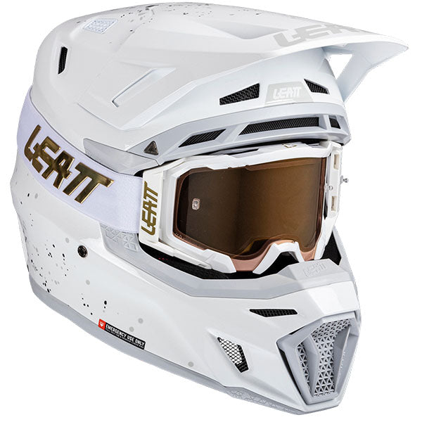 Image showing Leatt, Moto 8.5 V25 Helmet Kit in SunBurn, Colors: Black, Cheetah, Glamis, Royal, SunBurn, White, Sizes: 2-2, SKU: 1025100244