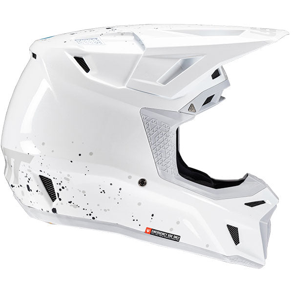 Product photo showing Leatt, Moto 8.5 V25 Helmet Kit in SunBurn, Colors: Black, Cheetah, Glamis, Royal, SunBurn, White, Sizes: 2-2, SKU: 1025100244