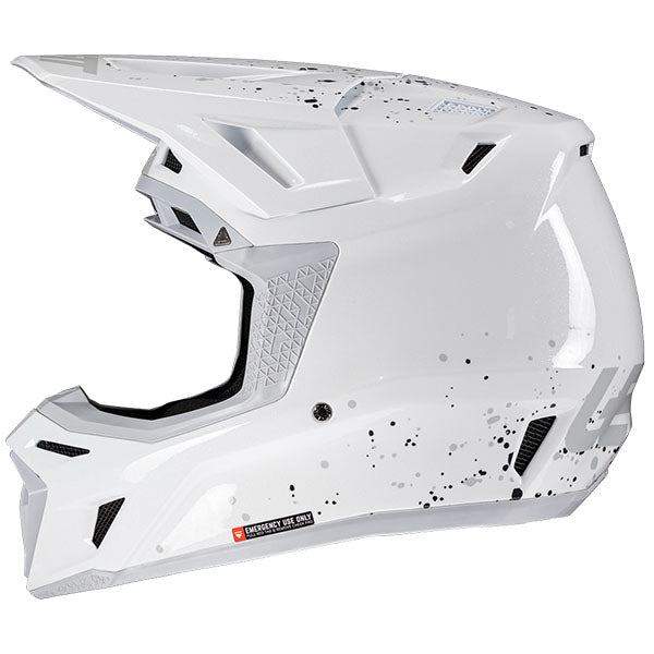 Product image of Leatt, Moto 8.5 V25 Helmet Kit in White, Colors: Black, Cheetah, Glamis, Royal, SunBurn, White, Sizes: 2-2, SKU: 1025100244