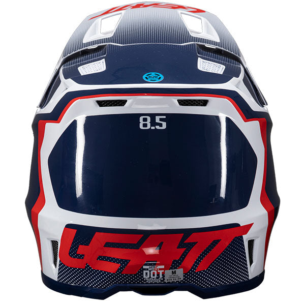 Product image of Leatt, Moto 8.5 V25 Helmet Kit in Glamis, Colors: Black, Cheetah, Glamis, Royal, SunBurn, White, Sizes: 2-2, SKU: 1025100244