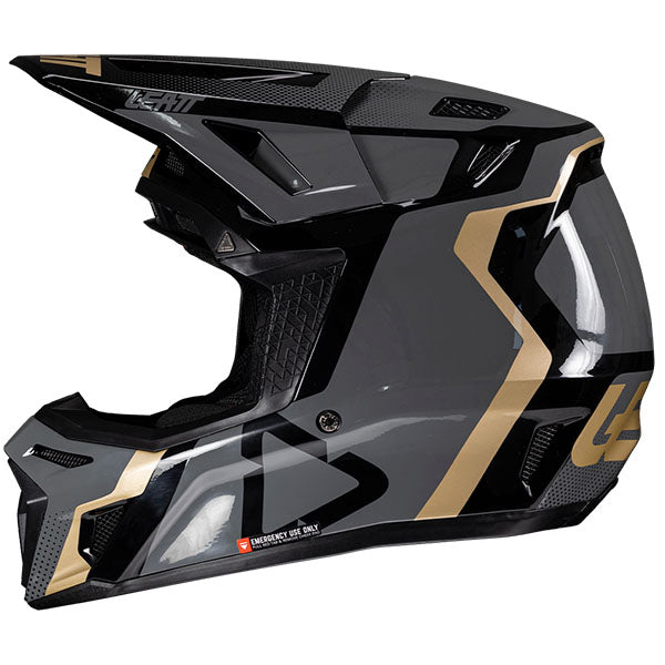 Product image of Leatt, Moto 8.5 V25 Helmet Kit in White, Colors: Black, Cheetah, Glamis, Royal, SunBurn, White, Sizes: 2-2, SKU: 1025100244