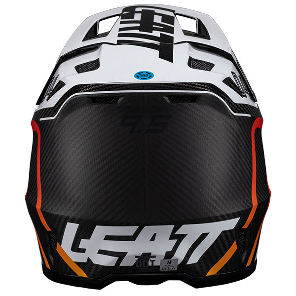 Product image of Leatt, Moto 9.5 Carbon V25 Helmet Kit in Carbon, Colors: Carbon, Carbon/White, Sizes: 2-2, SKU: 1025100124