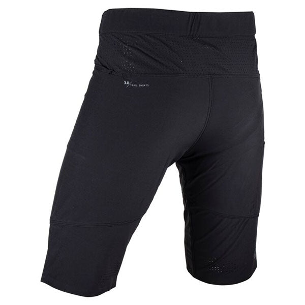 Detailed product image of Leatt, Trail 3.0 Shorts (MTB) Mountain Bike in Black, Colors: Black, Teal, Sizes: 28-40, SKU: 5025104141