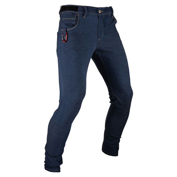 Image showing Leatt, Gravity 3.0 Pants (MTB) Mountain Bike in Black, Colors: Black, Denim, Sizes: 28-40, SKU: 5023036702