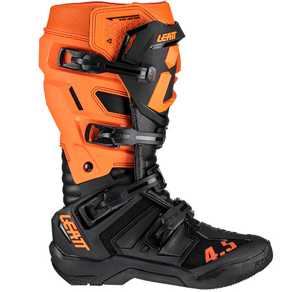 Product image of Leatt, 4.5 Boots in Forge, Colors: Black, Forge, Orange, White, Sizes: 7-13, SKU: 3021100226