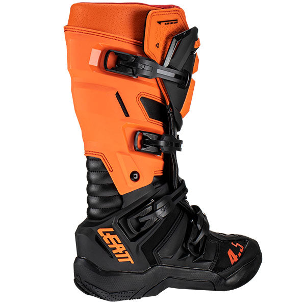 Product image of Leatt, 4.5 Boots in Forge, Colors: Black, Forge, Orange, White, Sizes: 7-13, SKU: 3021100226