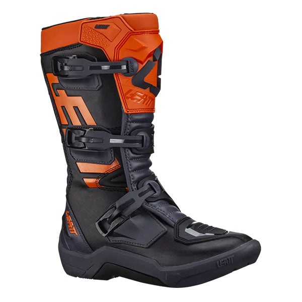 Product image of Leatt, 3.5 Boots (Youth) in Black/White, Colors: Black/White, Orange, Sizes: 1-6, SKU: 3024050444