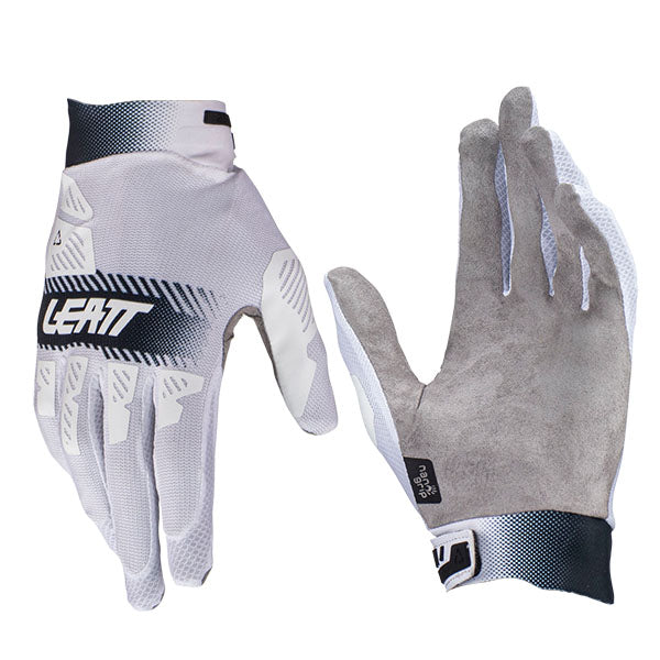 Studio product image of Leatt, Moto 2.5 X-Flow Gloves in Black, Colors: Black, White, Sizes: 2-2, SKU: 6024090213