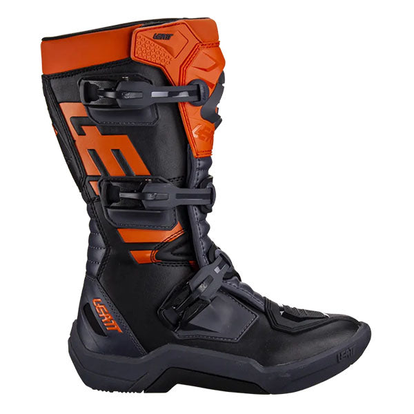 Product image of Leatt, 3.5 Boots (Youth) in Black/White, Colors: Black/White, Orange, Sizes: 1-6, SKU: 3024050444