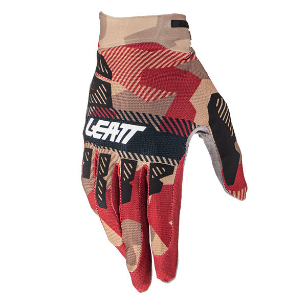 Product image of Leatt, Moto 2.5 X-Flow Gloves in MD, Colors: 2XL, LG, MD, SM, XL, Sizes: Citrus, Jungle, Red, RubyStone, SunDown, SKU: 6024090202