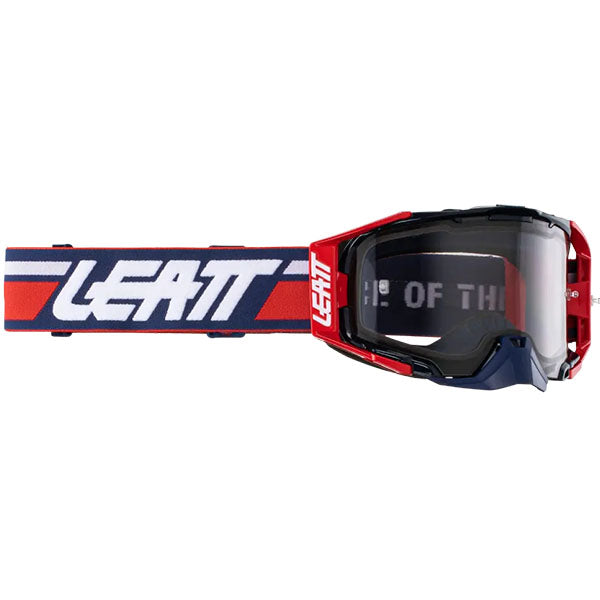 Product image of Leatt, Velocity 6.5 Goggle in Flame, Clear 83%, Colors: Flame, Clear 83%, Graphene Grey, Light Grey 58%, Red, Clear 83%, Royal, Light Grey 58%, SunDown, Light Grey 58%