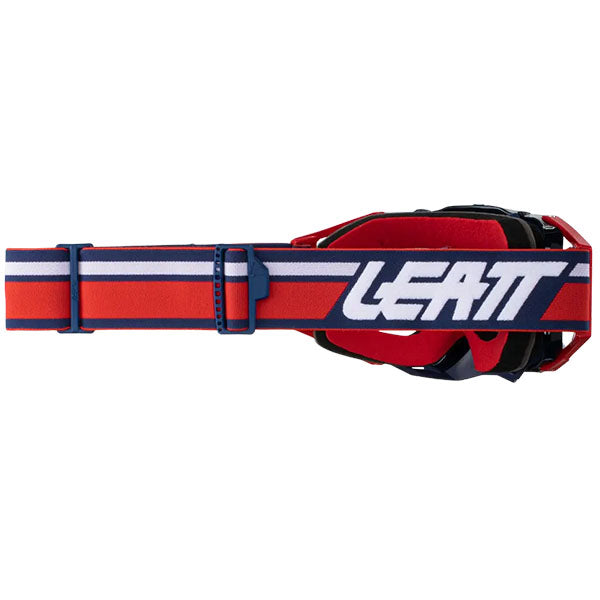Image showing Leatt, Velocity 6.5 Goggle in Red, Clear 83%, Colors: Flame, Clear 83%, Graphene Grey, Light Grey 58%, Red, Clear 83%, Royal, Light Grey 58%, SunDown, Light Grey 58%