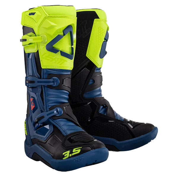 Detailed product image of Leatt, 3.5 Boots in Red, Colors: Blue, Orange, Red, Stealth, White, Sizes: 7-13, SKU: 3024050324