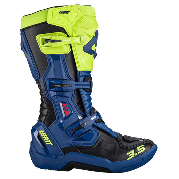 Studio product image of Leatt, 3.5 Boots in Stealth, Colors: Blue, Orange, Red, Stealth, White, Sizes: 7-13, SKU: 3024050324