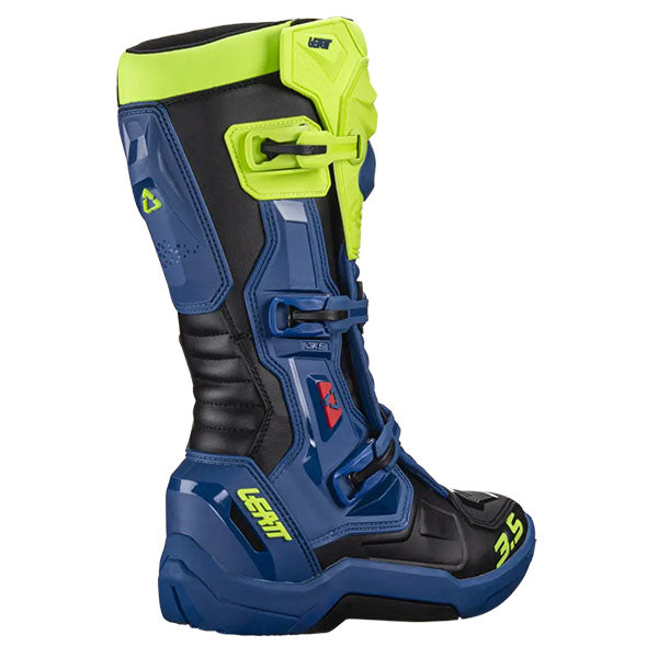 Detailed product image of Leatt, 3.5 Boots in Stealth, Colors: Blue, Orange, Red, Stealth, White, Sizes: 7-13, SKU: 3024050324